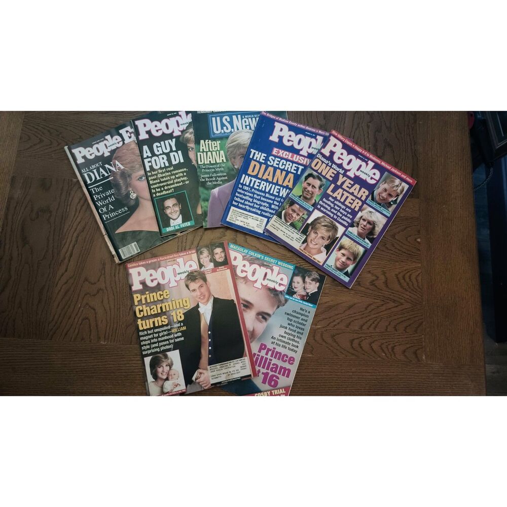 Princess Diana - Prince William: Magazine Bundle